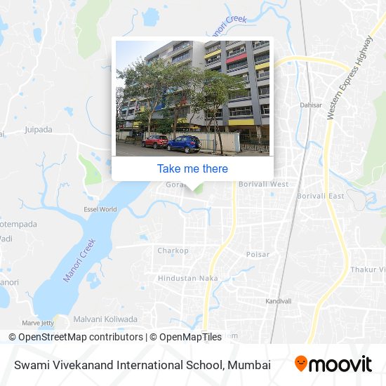 Swami Vivekanand International School map