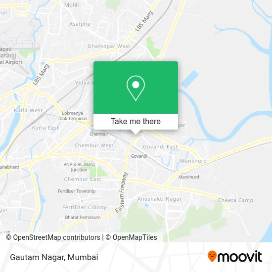 Gautam Nagar map