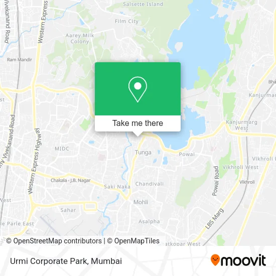Urmi Corporate Park map