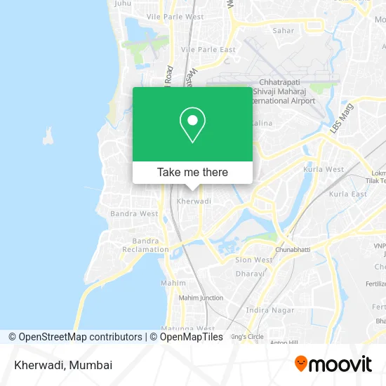 Kherwadi map