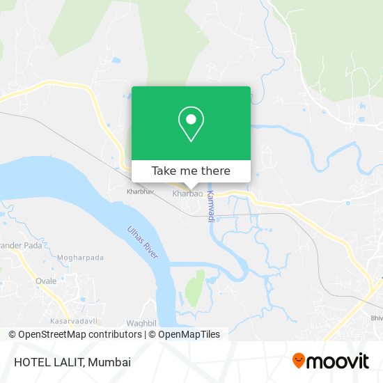 HOTEL LALIT map