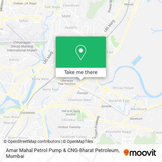 Amar Mahal Petrol Pump & CNG-Bharat Petroleum map