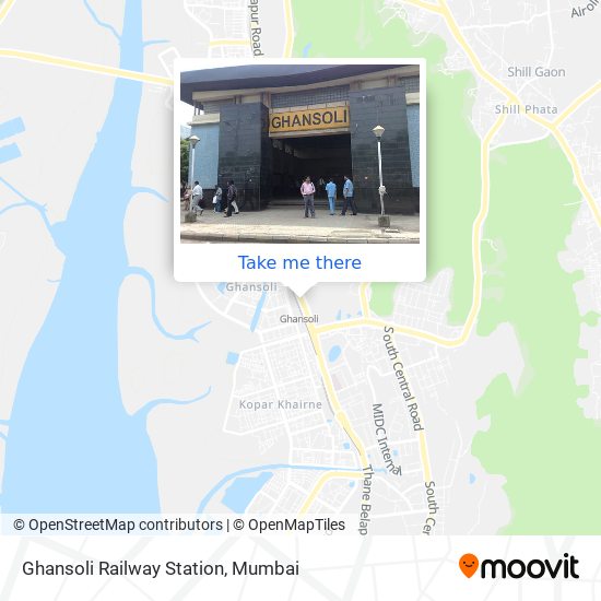 Ghansoli Railway Station Map How To Get To Ghansoli Railway Station In Airoli By Bus Or Train?