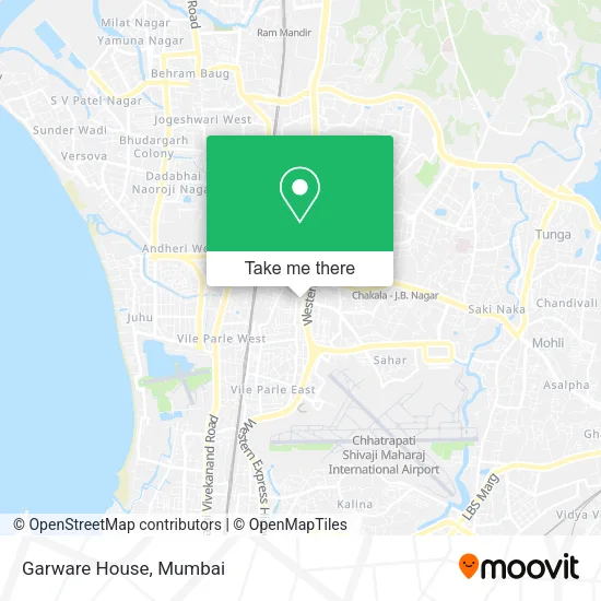 Garware House map