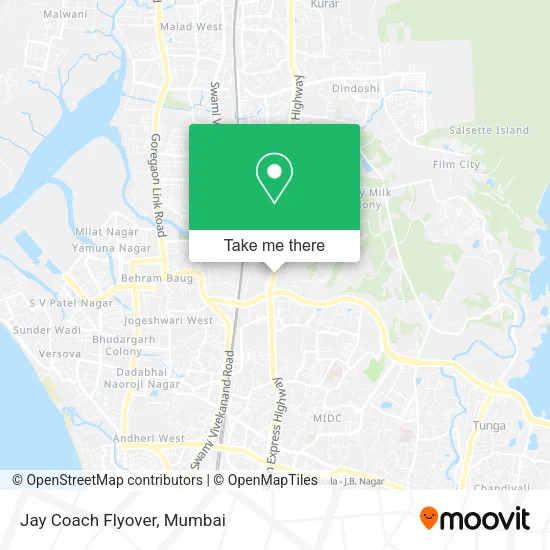 Jay Coach Flyover map