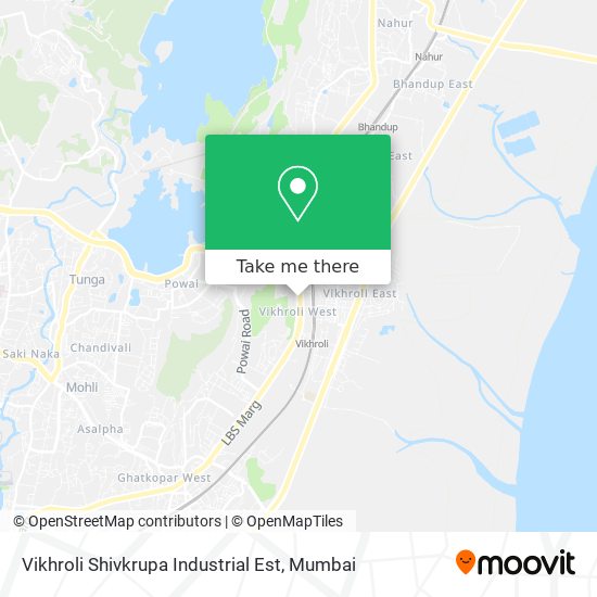 Vikhroli Shivkrupa Industrial Est map