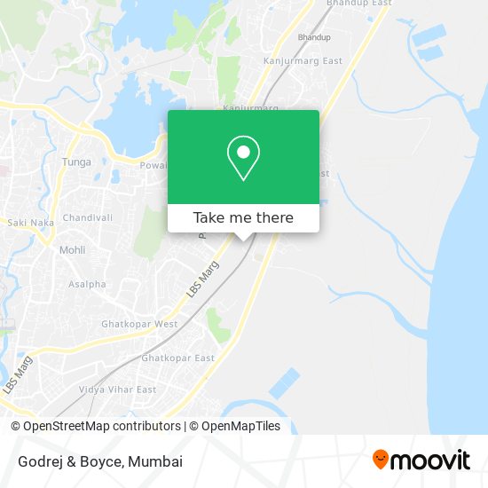 Godrej & Boyce map