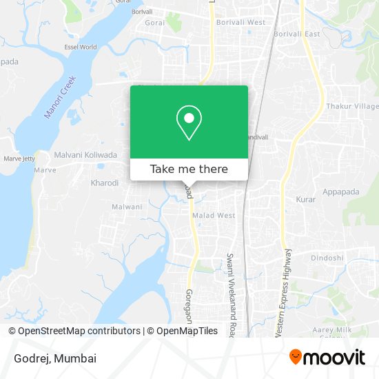 Godrej map