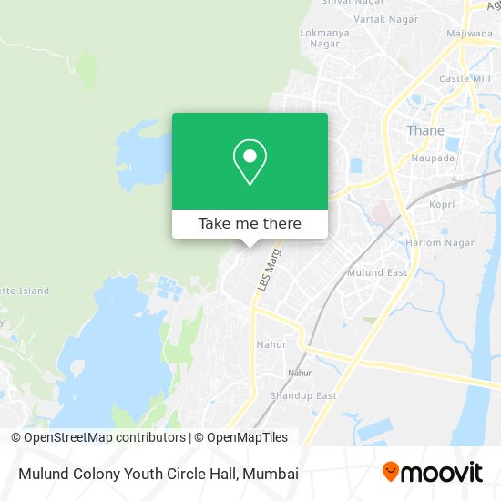 Mulund Colony Youth Circle Hall map