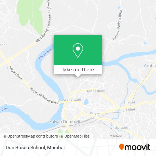 Don Bosco School map