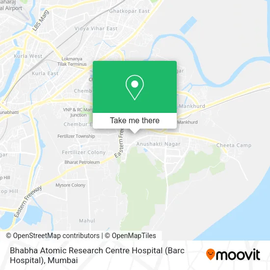 Bhabha Atomic Research Centre Hospital (Barc Hospital) map