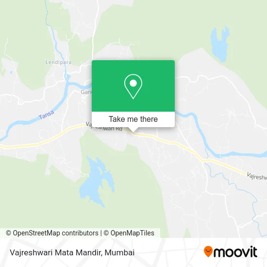 Vajreshwari Mata Mandir map
