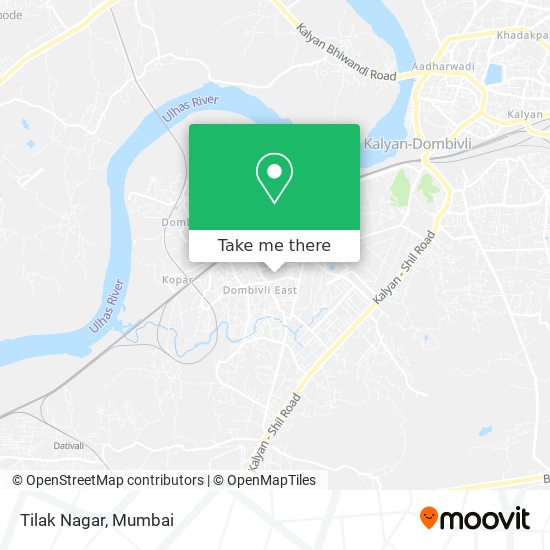 Tilak Nagar map