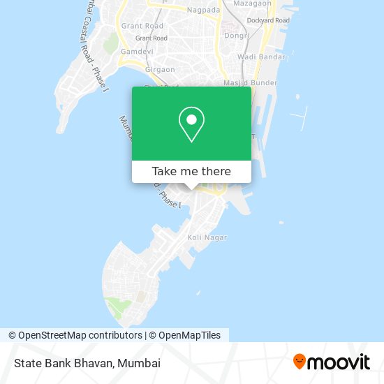 State Bank Bhavan map