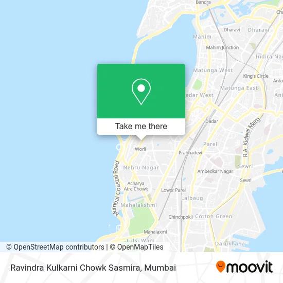 Ravindra Kulkarni Chowk Sasmira map
