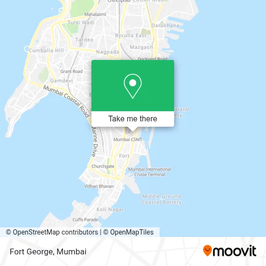 Fort George map