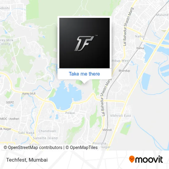 Techfest map