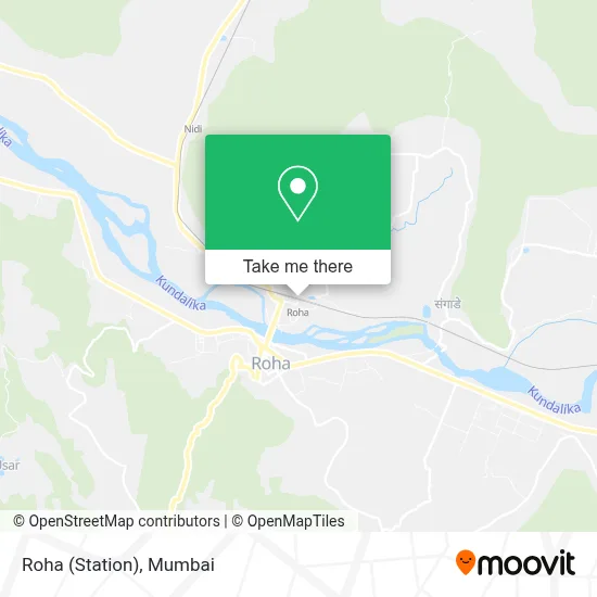 Roha (Station) map