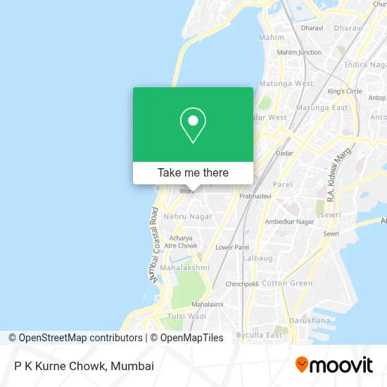 P K Kurne Chowk map