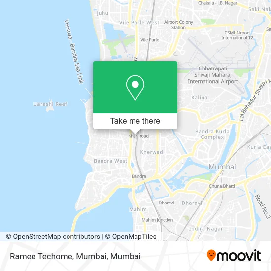 Ramee Techome, Mumbai map