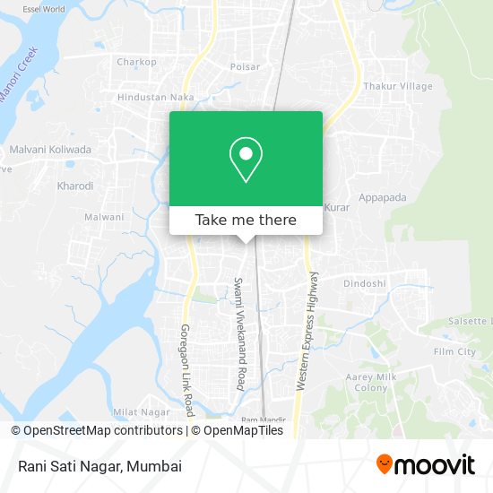 Rani Sati Nagar map