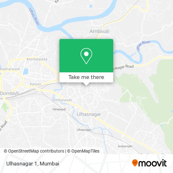 Ulhasnagar 1 map