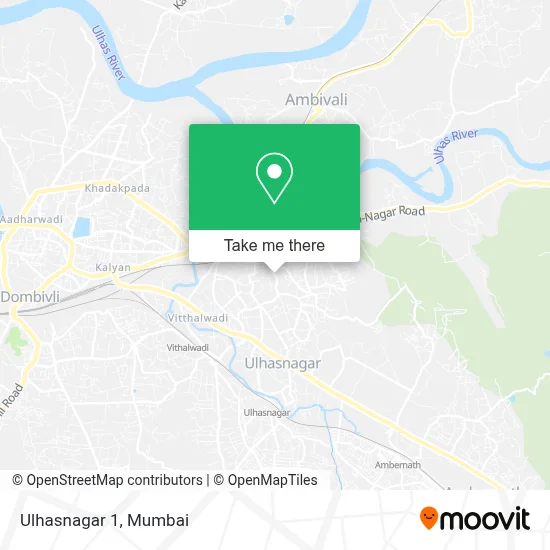 Ulhasnagar 1 map