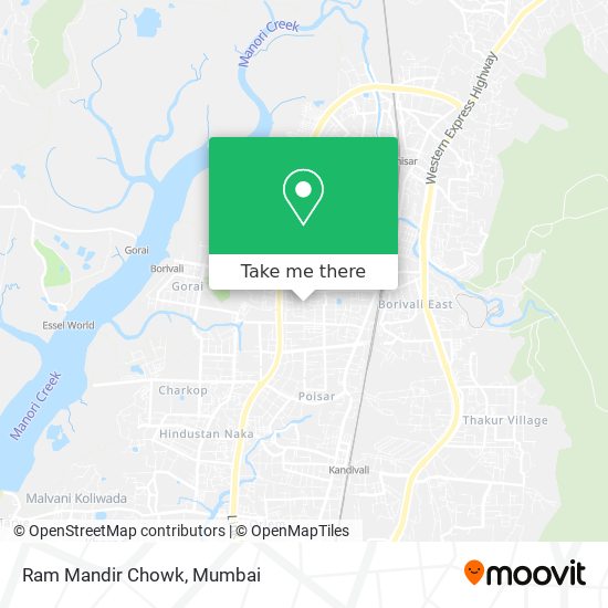 Ram Mandir Chowk map