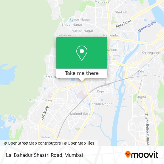 Lal Bahadur Shastri Road map