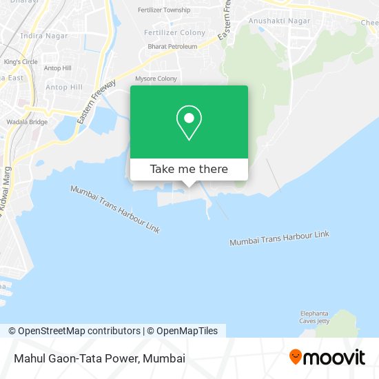 Mahul Gaon-Tata Power map