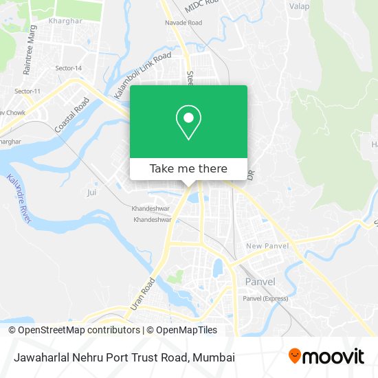 Jawaharlal Nehru Port Trust Road map