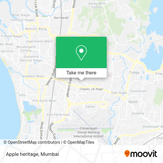 Apple heritage map