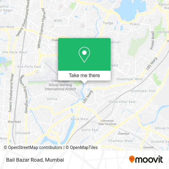 Bail Bazar Road map