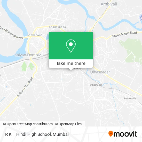 R K T Hindi High School map