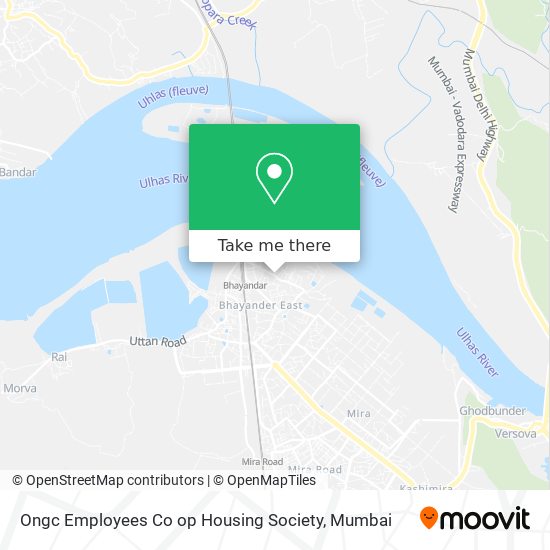 Ongc Employees Co op Housing Society map