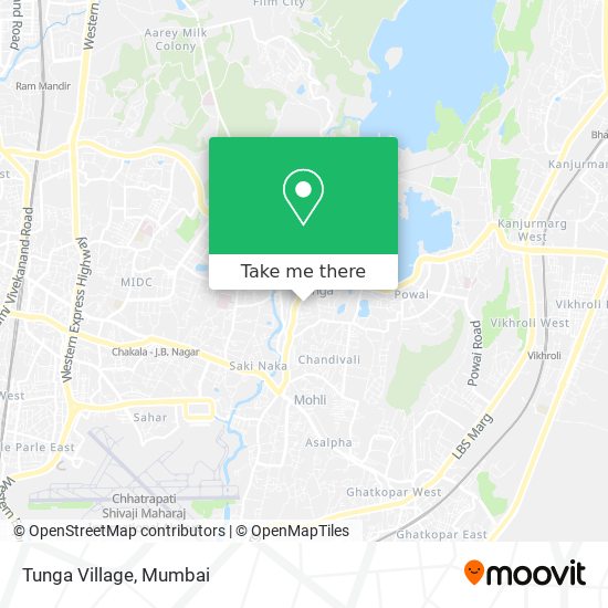 Tunga Village map