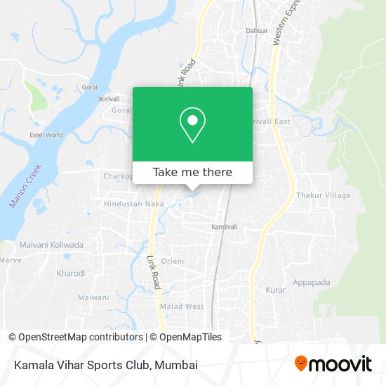 Kamala Vihar Sports Club map