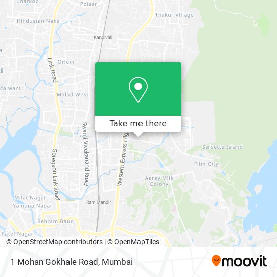 1 Mohan Gokhale Road map