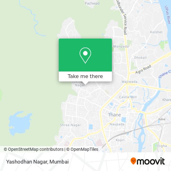 Yashodhan Nagar map