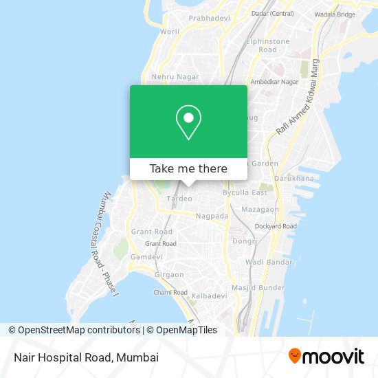 Nair Hospital Road map