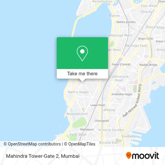 Mahindra Tower-Gate 2 map