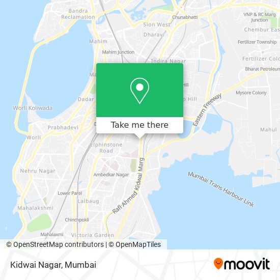 Kidwai Nagar map