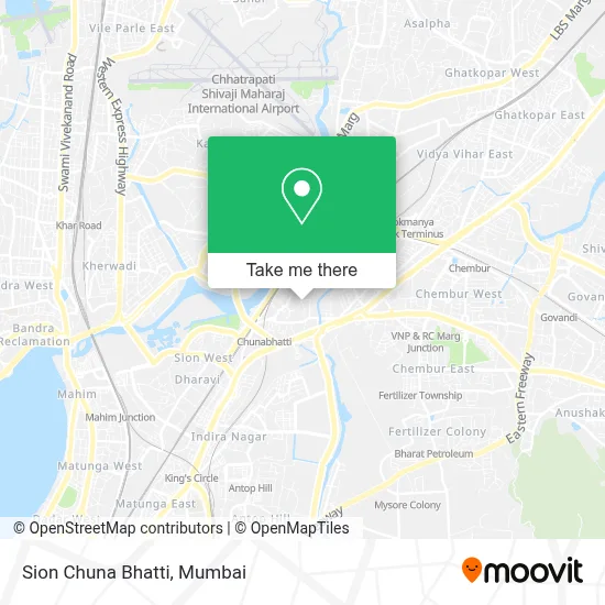 Sion Chuna Bhatti map