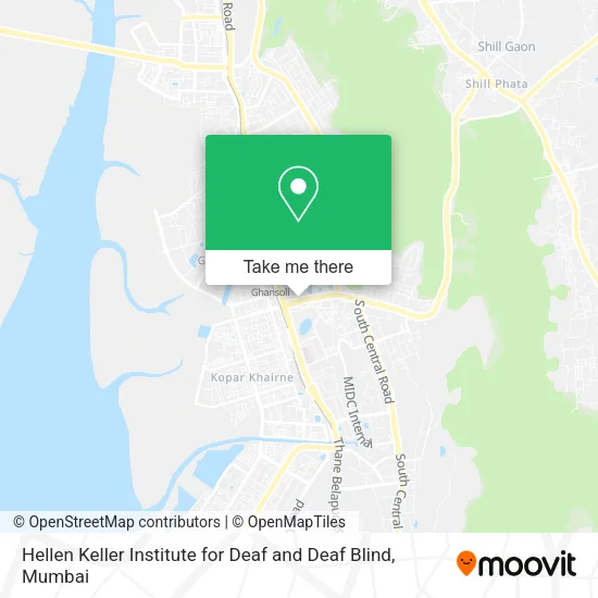 Hellen Keller Institute for Deaf and Deaf Blind map