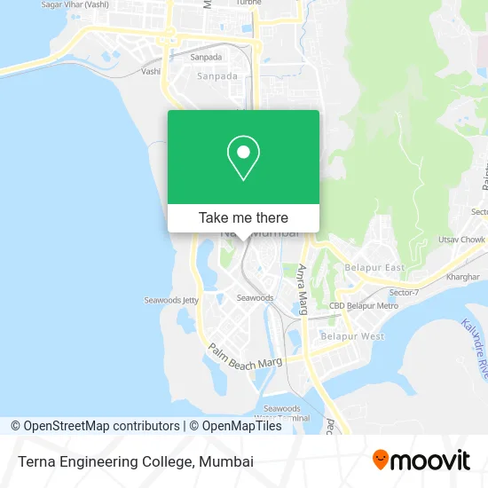 Terna Engineering College map