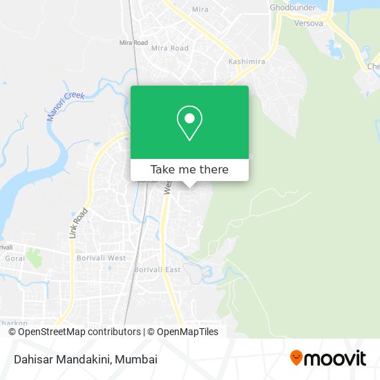 Dahisar Mandakini map