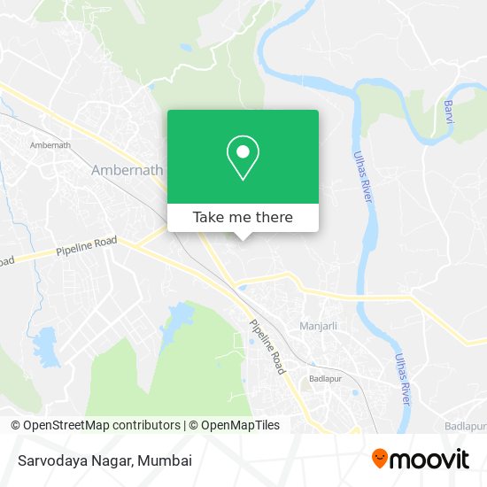 Sarvodaya Nagar map