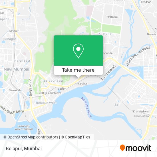 Belapur map