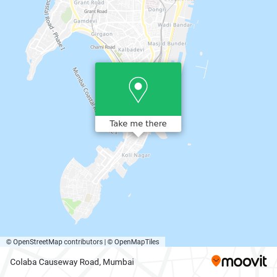 Colaba Causeway Road map