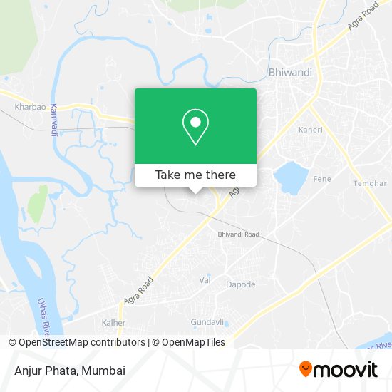 Anjur Phata map